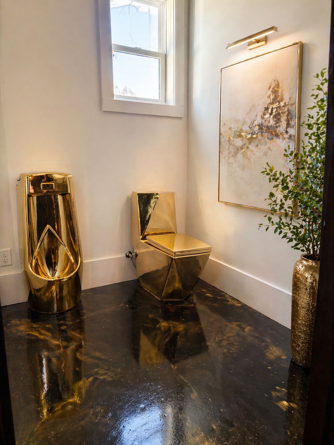 The primary water closet