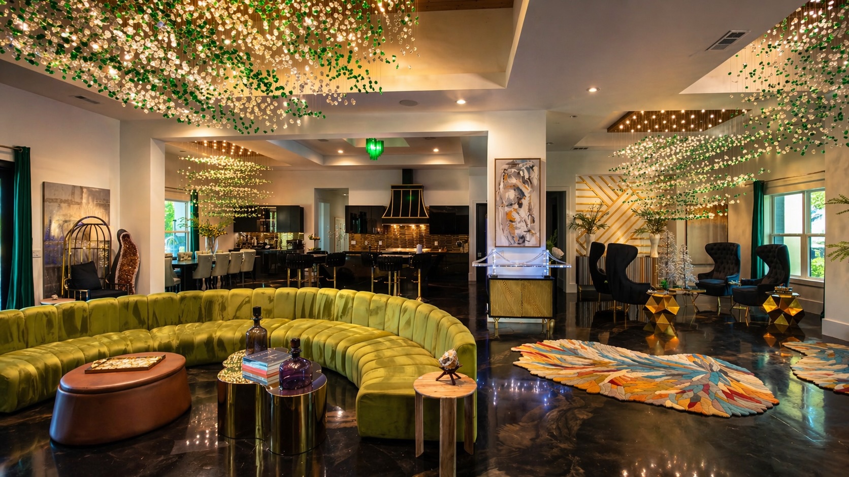 The great room at Signature Chateau