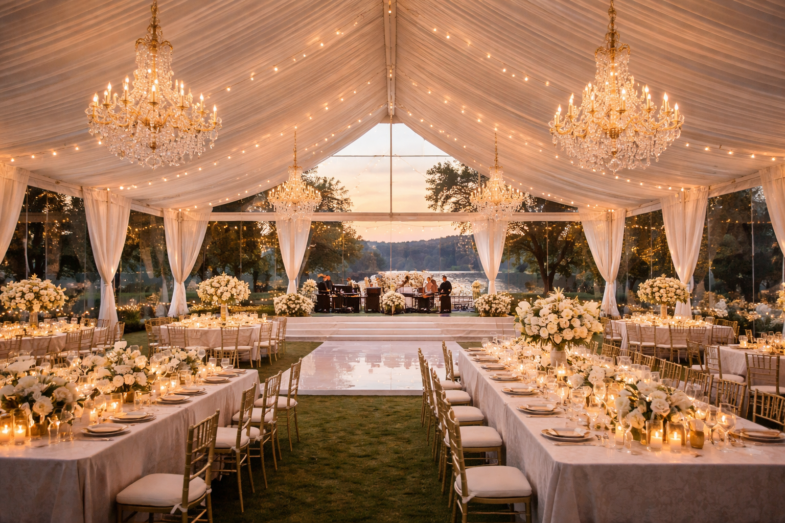 A private event on the estate